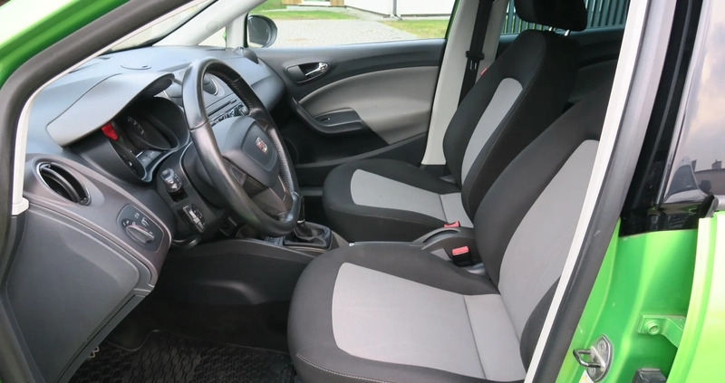 Seat Ibiza cena 22900 przebieg: 139000, rok produkcji 2012 z Ścinawa małe 326
